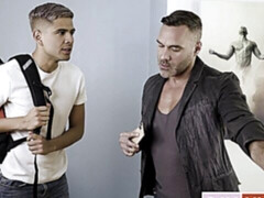 Flamboyant Alex Montenegro fucked by his stepdad, Manuel Skye