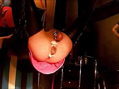 Big Dildo in sloppyyhole, Gierig im Sling