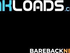 Troye Jacob filmed and watched himself on the phone screen as he thrusts Jax's asshol