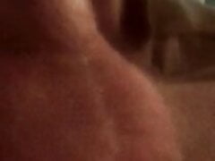 Pulsating Cumshot - Homemade Fleshlight