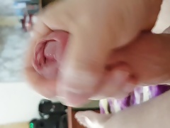 Wanking and cumming
