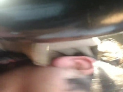 He puts me in his truck and I make him come with a deep facehole
