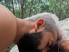 Deepthroat oral with horny Amador and Marco