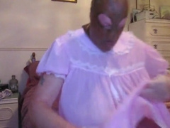 Wanking In Soft Plastic And Lingerie