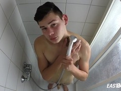 Euro lad enjoys auditions and college adventures in gay porn scenes