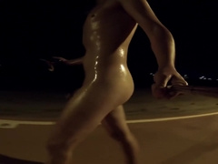 Enjoying My Nudity In The Suburb I Had To Escape From Boy Who Yelled At Me, Hide And Jerk Off