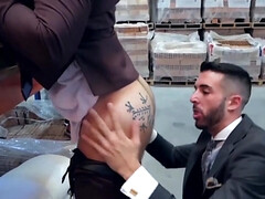 Dani Robles and Hugo Castellano going down and dirty