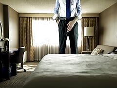 Jacking Off In The Hotel Room Before The Seminar (Fantasy) DIRTY DADDY VIDEO
