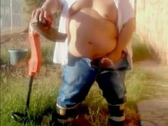 Obese Assfucker Guy Drains and Makes a Tastey Mud