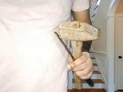 Desi housewife successfully seduces plumber in the bathroom for a hot jerk-off session