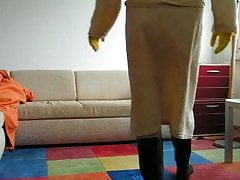 the fat piss-pervert in stinky rubber wellies II