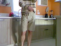 Handsome hunk, boy strip naked, man masturbating