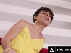 ADULT TIME - Cuckold Hetero Dude Is Caught Rectal His Disguised Femboy Buddy Asher Day