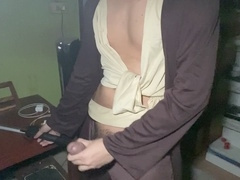 Masturbated, youthful, amateur