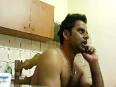 Deepthroating Knob While He's On The Smartphone