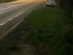 Naked street walk