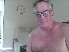 Cute chubby grandad