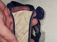 Fuck and cum Olga's tasty panties