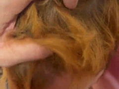Inhaling a intense man-meat and getting slobber in the face