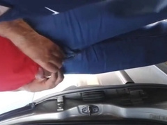 maduro me folla en aparcamiento oldman fuck parking 8