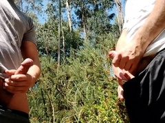 Hiking in the forest - Molten outdoor cruising sans a condom pulverize