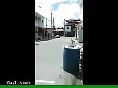 Guy Walking Naked in Mexico