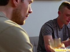 NEXT DOOR STUDIOS - Amateur jock top plows dudes pooper in barebacking at home