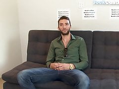Casting amateur otter masturbates on the couch