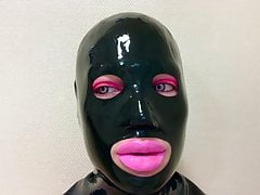Rubberdoll smoking