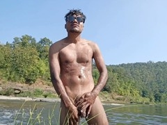 Gay in public, walking nude public, gay ass