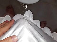 Masturbating with silky lingerie part 1