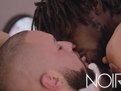 My black pal asks me if I think I can fit his whole good-sized hard-on in my bum
