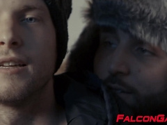 Benjamin Blue finds himself blowing his teacher Tony DAngelos girthy dick