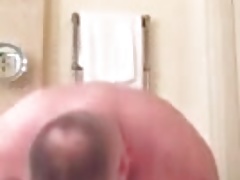 Mature chubby cum