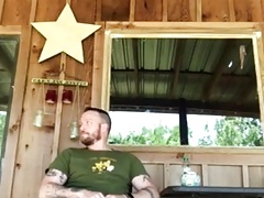 Redneck wanking