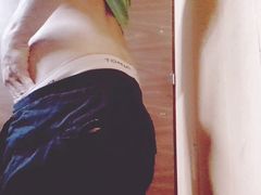 My Young Webcam Show Naked Playing with His Body the Sun Reflects My Body Outdoors