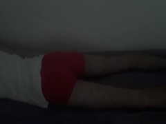 Hairy Israeli Man Waking Up Jerking Morning Wood And Shooting Load