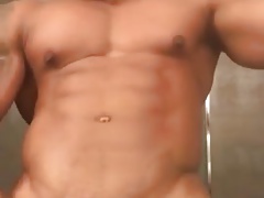 HOT muscle man jerk off