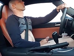 Stroking & Licking in the car