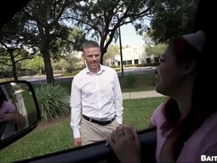 Trent Summers Bottoming - Bait Bus –Trent Takes It For Money– Andy Adler Topping