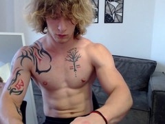 Jocks and fellows having some solo fun on webcam