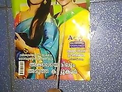 Navya And Manju warrier Spit and cum tribute