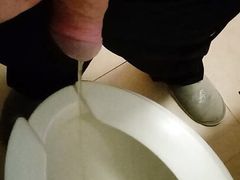 Gay pissing, big cock, 18 years boy, student, VERY HOT