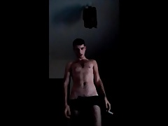 israeli boy giving a show