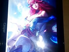Ahri SoP 2 - Cum Tribute On Spirit Blossom Ahri Splash Art