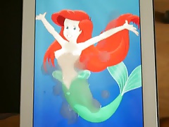 Ariel The Little Mermaid cumtribute - march 2016