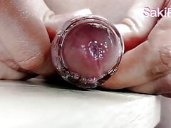 Acanalado Fleshlight super apretado revienta polla