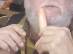 she loves the small cock for her pussy and ass and mouth