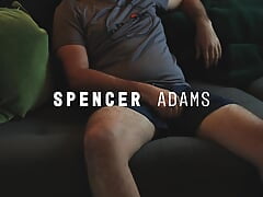 Brit bear wanks and cums over Ellesse sports top