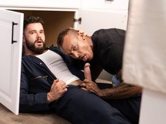 Hayden Harding and Reese Battle fuck on the couch